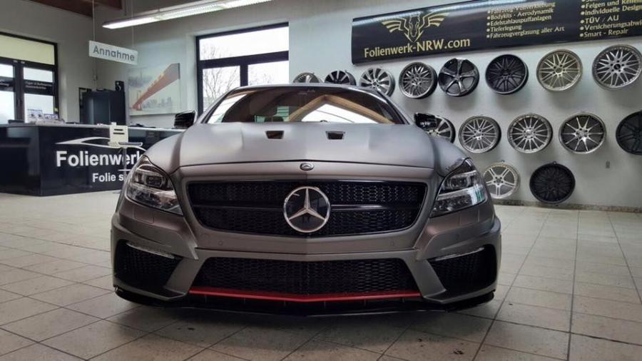  Mercedes-Benz CLS500 Matte Charcoal by Prior Design 2016 года  (фото 9 из 10)